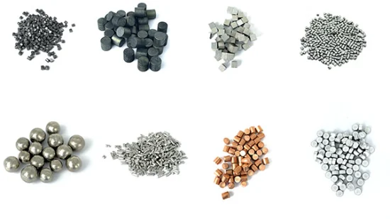 99,995% Pellets de Titânio Materiais de Evaporação de Metal Tamanho Personalizado