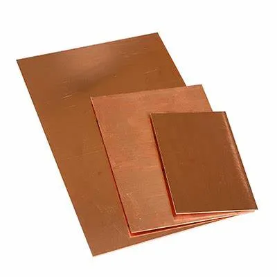 Chapa de aço revestida de cobre de alta resistência, superfície perfeita da placa revestida de cobre