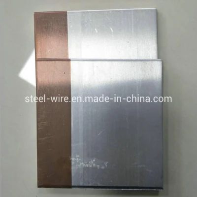 Fr4 Chapa revestida de cobre Alumínio Placa composta de aço
