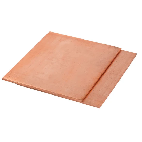 Chapa de aço revestida de cobre de alta resistência, superfície perfeita da placa revestida de cobre
